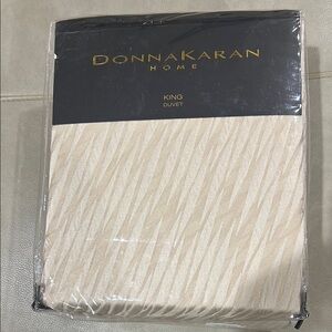 Donna Karan Home King Duvet - Beige
